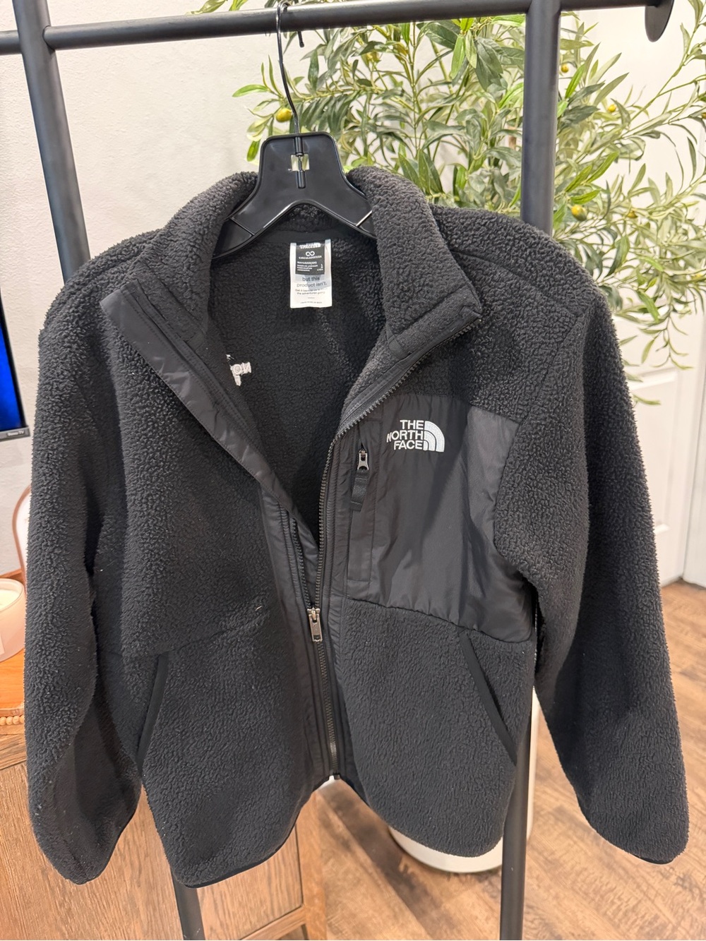 The North Face Black Sherpa Fleece Jacket